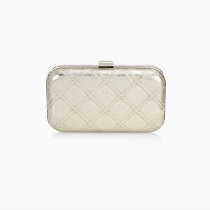 Chiara Boni gold clutch